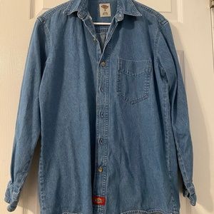 Vintage Jean Button Up